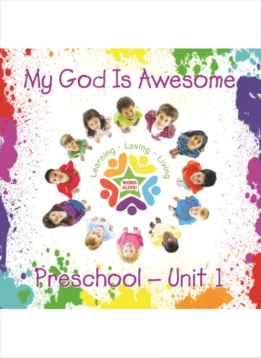 Go-along song, maps, timeline, memory verse posters, faith questions, attendance chart, classroom supply list, extra activities.