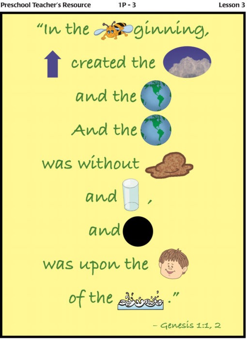 Preschool Teacher’s Packet Unit 1 – HERALD AND BANNER PRESS