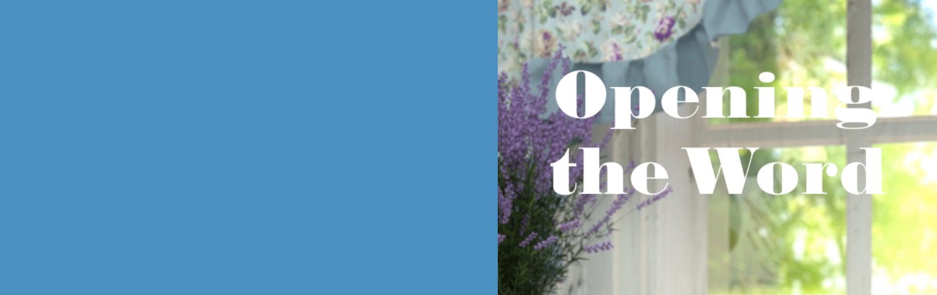opening the word slider